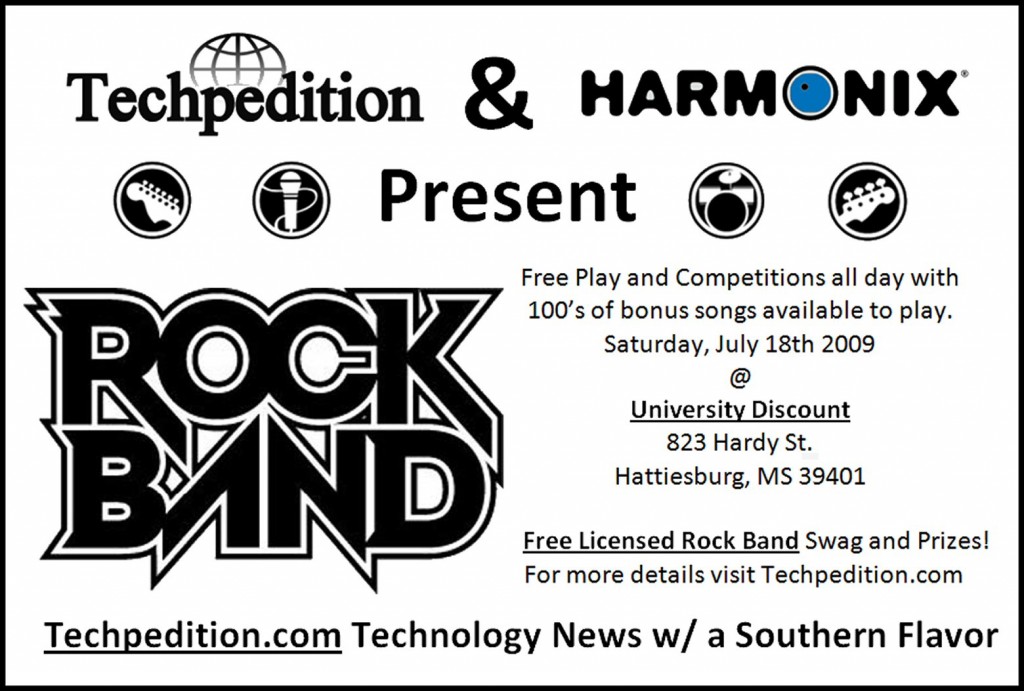 Rock Band Flyer